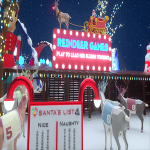 Introduction to Reindeer games with Christmas like environment and reindeers